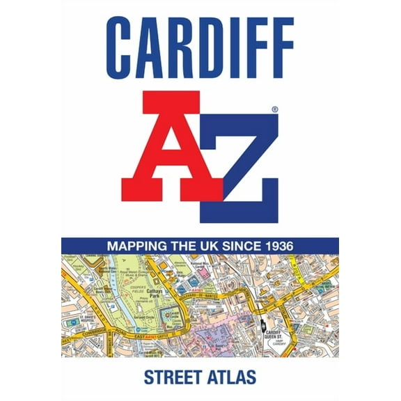 Cardiff A-Z Street Atlas, (Paperback)
