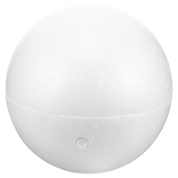BESTYASH 1Pcs Large Design White Polystyrene Balls for Decoration Ball Weddings