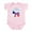 Petal Pink, variant on CafePress - Future Democrat Infant Bodysuit - Baby Light Bodysuit, Size Newborn - 24 Months