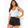 thumbnail image 4 of Swimsuits for All Women's Plus Size Stretch Board Short, 4 of 6
