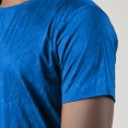 thumbnail image 4 of ZCFZJW Big and Tall Regular Fit Mens T-Shirts Casual Summer Short Sleeve Solid Color Basic Workout Tees Shirt Loose Lightweight Comfy Pullover Tops Blue L, 4 of 7