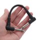 thumbnail image 5 of WRITWAA 6Ud Cable Patch Para Conexión De Guitarra Eléctrica Y Bajo Color Negro Con Duradero, 5 of 7