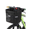 thumbnail image 1 of Bicycle Front Basket Removable Waterproof Bike Handlebar Basket Pet Carrier Frame Bag, 1 of 7