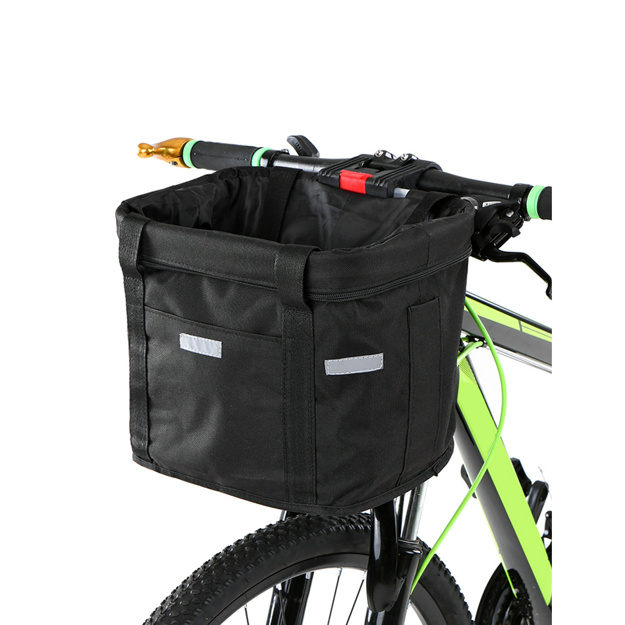 Bicycle Front Basket Removable Waterproof Bike Handlebar Basket
