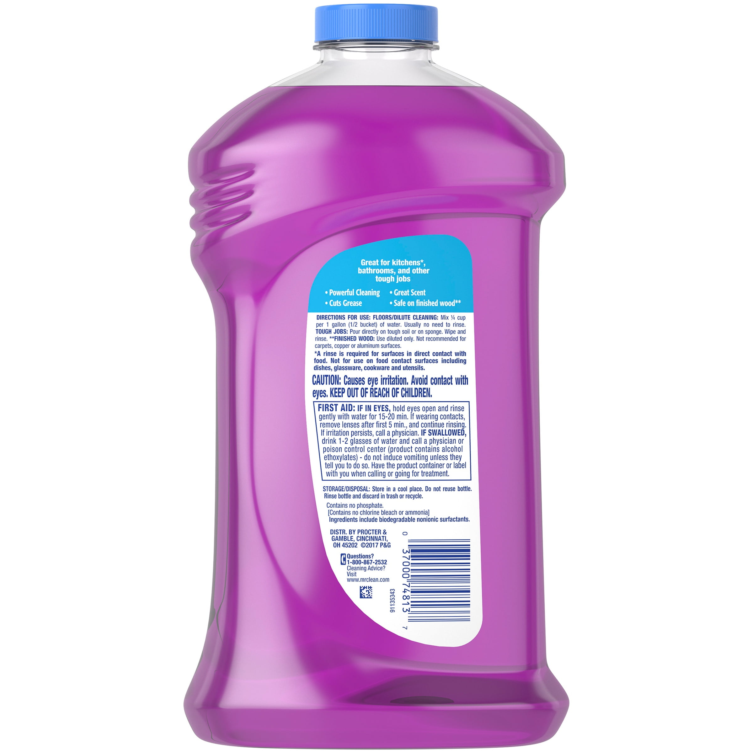 Mr Clean With Gain Moonlight Breeze Scent Multi Surface Cleaner