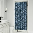 thumbnail image 2 of Leopard Print Shower Curtain Romantic Animal Pattern Cheetah Spots Vintage Classic Fashion Cute Cartoon Abstract Design Aesthetic Bathroom Decor Waterproof Fabric, 2 of 5