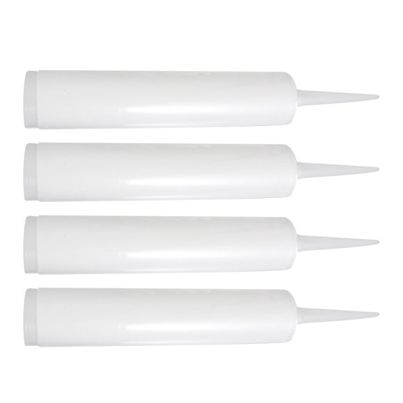 HAMPPLIES 4Pcs Grout Sealant Tubes Plastic Reusable Caulking Tubes For Homeowners
