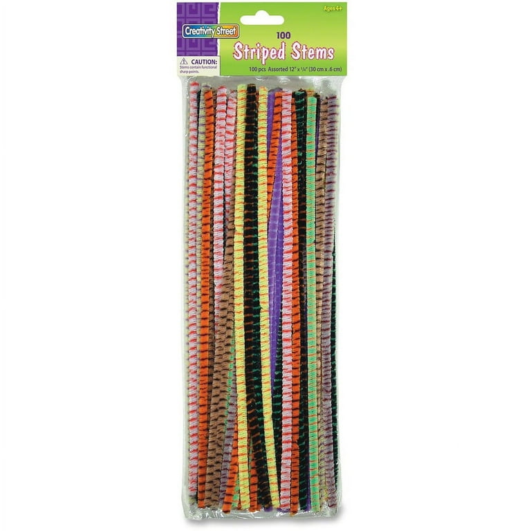 Creativity Street Jumbo Chenille Neon Pipe Cleaners - Craft Project, Classroom - 12 Creativity Street Jumbo Chenille Neon Pipe Cleaners - Craft Project, Classroom - 12