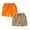 Orange 1PCS & Khaki 1PCS, variant on XEGLSBU 2 pack Boys Shorts Size 5-6 Youth Small Child Boys Girls Casual Solid Shorts Summer Holiday Beach Pants Sport Shorts Size 1-2 Years