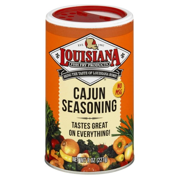 Louisiana Fish Fry Cajun Seasoning, 8 oz