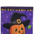 thumbnail image 4 of Pumpkin in a Witch Hat Outdoor Garden Flag 12.5" x 18", 4 of 5