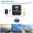 thumbnail image 4 of CSYANXING MPPT Solar Charge Controller 12V 24V 36V 48V Auto Identification LCD for Solar Panel Battery Charging Systems with USB Ports, 4 of 9