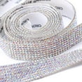 thumbnail image 3 of LNGOOR 5 Rolls Super Self Adhesive Art & Craft Tape with 2 mm Rhinestones Strips Sticker(Silver), 3 of 7