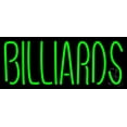 thumbnail image 1 of Double Stroke Billiards 2 LED Neon Sign 10 x 24 - inches, Black Square Cut Acrylic Backing, with Dimmer - Bright and Premium built indoor LED Neon Sign for wall décor, arcarde, and storefront., 1 of 7