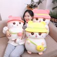 thumbnail image 2 of Juguetes de peluche de hámster para niños, almohada Kawaii para dormir, Linda muñeca de hámster, regalo de cumpleaños, 2 of 4