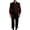 Black, variant on 3pcs Halloween Outfits Men's Medieval Court Style Waistcoat Vintage Shirt Fashion 3/4 Pants Set Blue XXL