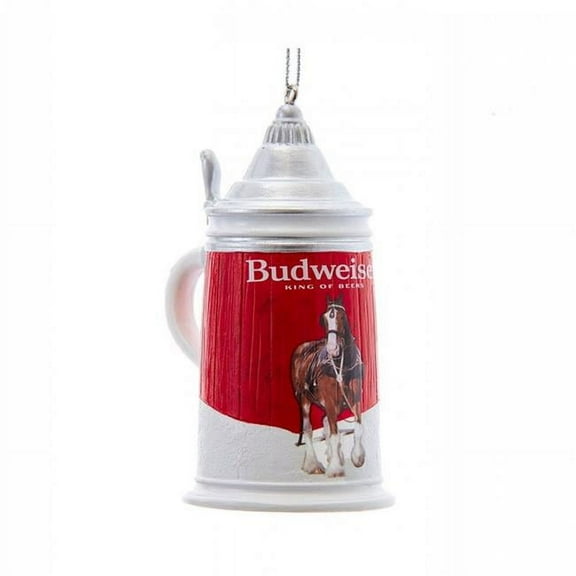 Budweiser 831555 Clydesdale Classic Design Stein Mug Christmas Ornament