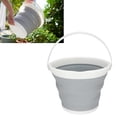 thumbnail image 4 of Collapsible Bucket, Portable Folding Bucket Gray  For Picnic For Garden For Camping For Fishing, 4 of 8
