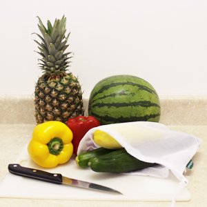 earthwise reusable mesh produce bags