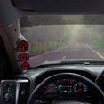 thumbnail image 2 of GlowShift | 2014-2019 Chevy Silverado 6.6 Duramax Tan Triple Gauge Pillar Pod with Black 7 Color Series 60 PSI Boost Gauge, 1500F Pyrometer EGT Gauge & Transmission Temperature Gauge, 2 of 8