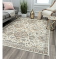 thumbnail image 4 of Rugs America Leopold LX50A Sugar Cookie Oriental Transitional Cream Area Rug, 7' x 9', 4 of 10