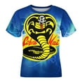 thumbnail image 5 of Cobra Kai T-Shirts for Boys Girls, Kids 3D Print Short Sleeve, Unisex Crew Neck Tee Shirts for Youth, 5 of 9