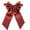 Red, variant on Plaid Chair Sashes Bows, Ribbon Tie for Chair, Classic Tartan Decorative Accents for Christmas Dining, Wedding Banquet & Holiday Party