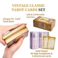 thumbnail image 2 of Cartas de tarot Qymagicz Vintage Classic con guía para principiantes, 2 of 7
