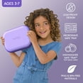 thumbnail image 4 of Bentgo Chill Kids Leak-Proof Lunch Box - 4-Compartment Bento Box with Built-In Ice Pack, 3.3 Cup Capacity, PFAS & BPA-Free, Microwave & Dishwasher Safe, Ideal Size for Ages 3 to 7 (Purple), 4 of 10