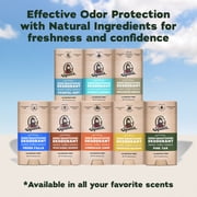 Dr. Squatch Mens Aluminum Free Deodorant, Natural Deodorant for Men, Wood Barrel Bourbon, 2.65 Oz