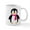 White, variant on CafePress - Pink Penguin - 11 oz Ceramic Mug - Novelty Coffee Tea Cup