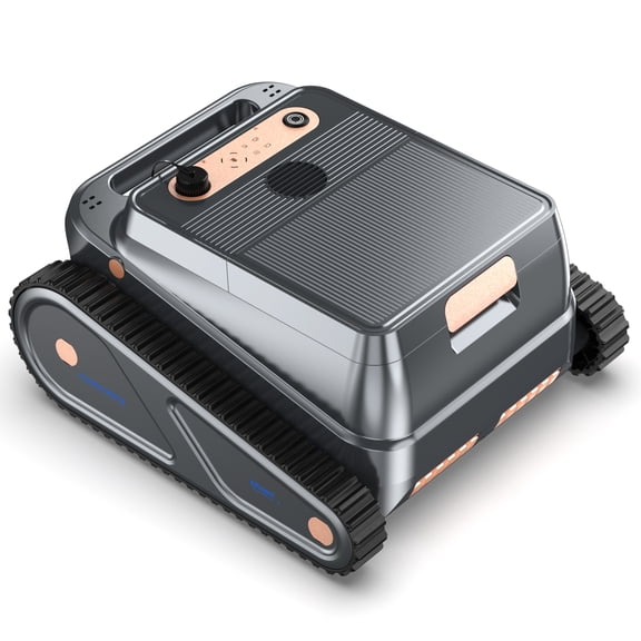 Homadio Cordless Robotic Pool Cleaner, Automatic Robot Vacuum with Wall Climbing, up to 150 Mins Runtime, for Inground & Above‑Ground water enclosures up to 2200 Sq.ft