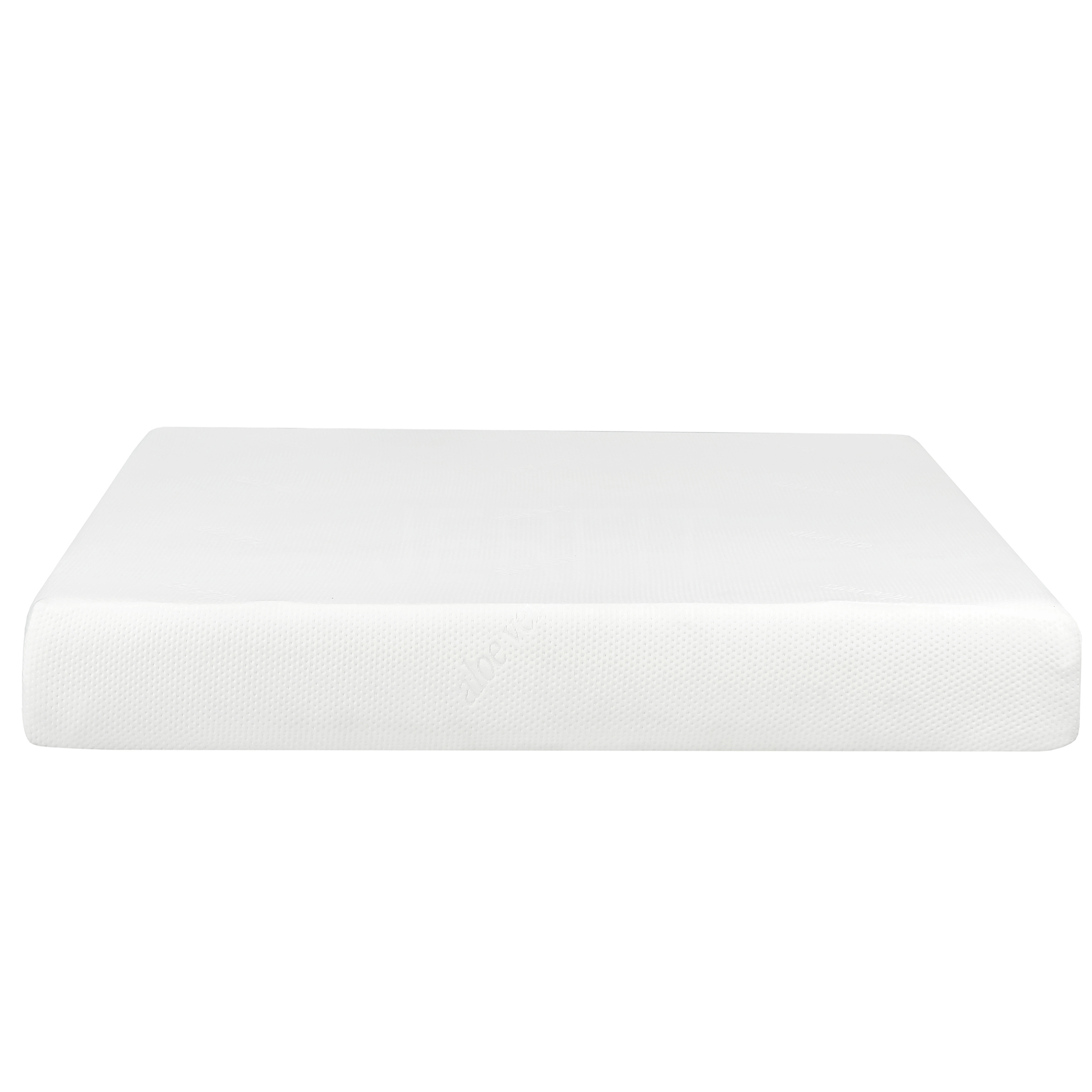 JERFIT 8 Inch Twin Gel Memory Foam Mattress in a Box, Plush Soft, Cooling, Pressure Relief, CertiPUR-US Certified, White