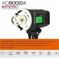 thumbnail image 4 of Luz estroboscópica flash Godox AD600BM 600Ws GN87 HSS con accesorios, 4 of 9