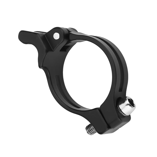 Abrazadera del Desviador Delantero de Bicicleta, 2 Tamamosos 31,8 mm 34,9 mm Abrazadera del Desviador Delantero de Bictticleta Clip Adaptador Accesorio de Ciclismo para Carretera O