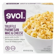 Evol Vegetarian Truffle Parmesan Mac & Cheese, Frozen Meal, 8 oz (Frozen)