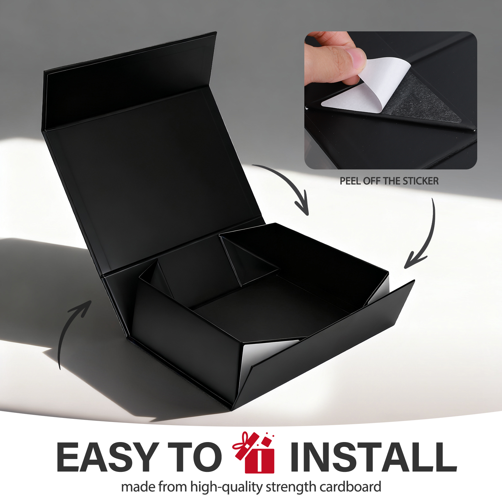 Ayieyill Large Gift Box with Magnetic Lid & Ribbon photo 6