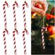 thumbnail image 4 of Adorno Bastón Navidad Adorno Rojo para Fiesta (muleta) Color Rojo 6 Uds., 4 of 9