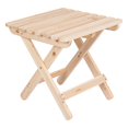 thumbnail image 3 of Shine Company Inc 4109N Table d'Appoint Pliant Carré Adirondack, Naturel, 3 of 5