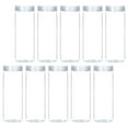 thumbnail image 4 of 10pcs Coin Tubes Quarter Rolls Wrappers Plastic Coin Holders Coin Storage Tube, 4 of 5