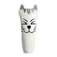thumbnail image 1 of Golf Head Covers Equipment Mallet Putter Cat Pattern PU Leather Accessories Golf Straight White, 1 of 8