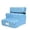 Blue, variant on 3 Step Dog Stairs Pet Ladder Covers, Removable Washable Cover Non for Small Breed Dogs
