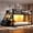 Black, variant on Low Bunk Bed Twin Over Twin with Storage Drawers & Shelves, Metal Twin Loft Bed with LED Lights, Toddler Floor Bunk Beds for Small Space (Black)