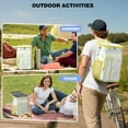 thumbnail image 4 of Cute Daisy and Butterfly Design Cooler Backpack - Insulated 20L Lunch Backpack with Long-Lasting Cooling for Outdoor Adventures, 4 of 5