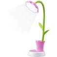 thumbnail image 1 of Kids Desk Lamp - Creative Rechargeable Desk Lamp LED Eye Protection Touch Sensor Table Lamp Dimmable Bedside Lamp with Pen Holder (Pink), 1 of 5