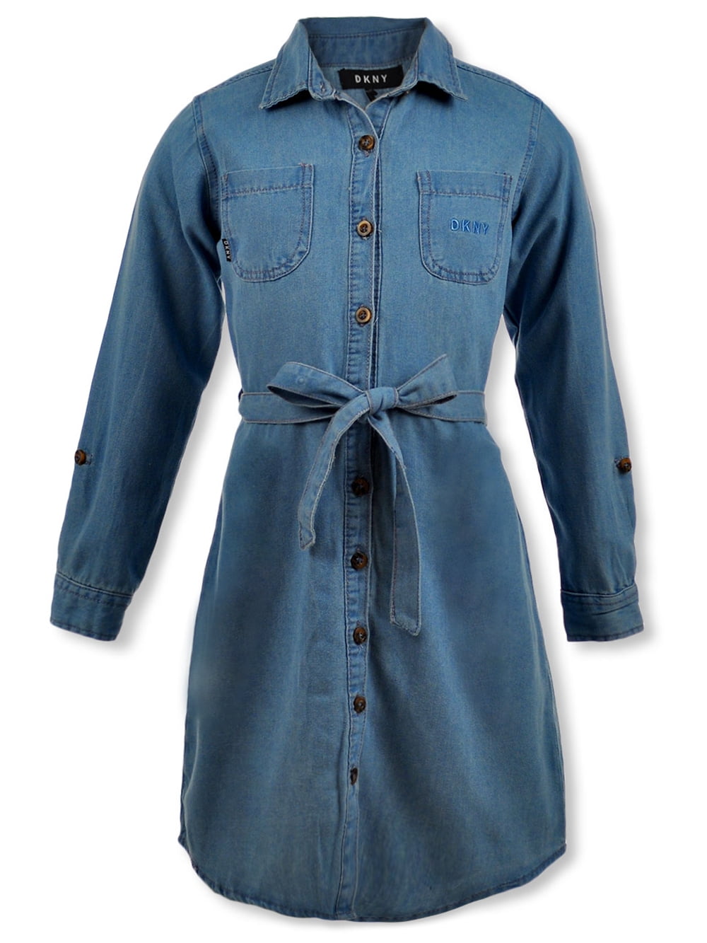 walmart denim shirt dress