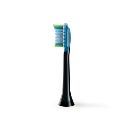 Philips Sonicare - Premium Plaque Control Brush Heads (2-Pack) - Black