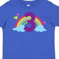thumbnail image 4 of Inktastic 3rd Birthday Rainbow Number 3 Girls Toddler T-Shirt, 4 of 5