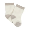Gerber Baby Boy or Girl Unisex Wiggle Proof Socks, 4Pack, Sizes Newborn 0/6 Months