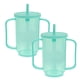 thumbnail image 5 of 2 vasos para adultos con asas, de plástico, antiderrames, para alimentación de pacientes postrados en cama, para dieta líquida, para enfermería, para personas mayores y personas con discapacidad., 5 of 5